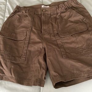 Croft and Barrow men’s cargo shorts 100% cotton